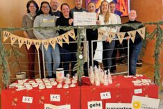 Mitarbeiterweihnachtsfeier des Ev. Stift zu Wüsten und des Stift Schötmar: 1.500 Euro für die Aktion Lichtblicke 4