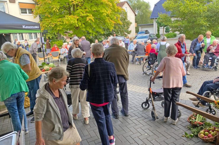 Die Ernte ist eingebracht - Zeit für das Wüstener Erntefest im Stift 4