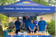 Erfrischender Besuch von Christinen Brunnen 1