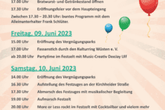 Eröffnungsfeier der Wüstener Kirmes am 07.06.2023 im Ev. Stift zu Wüsten 4