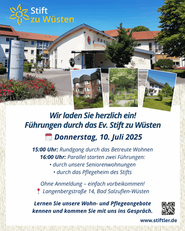 Führungen durch das Ev. Stift zu Wüsten am 10. Juli 2025 1