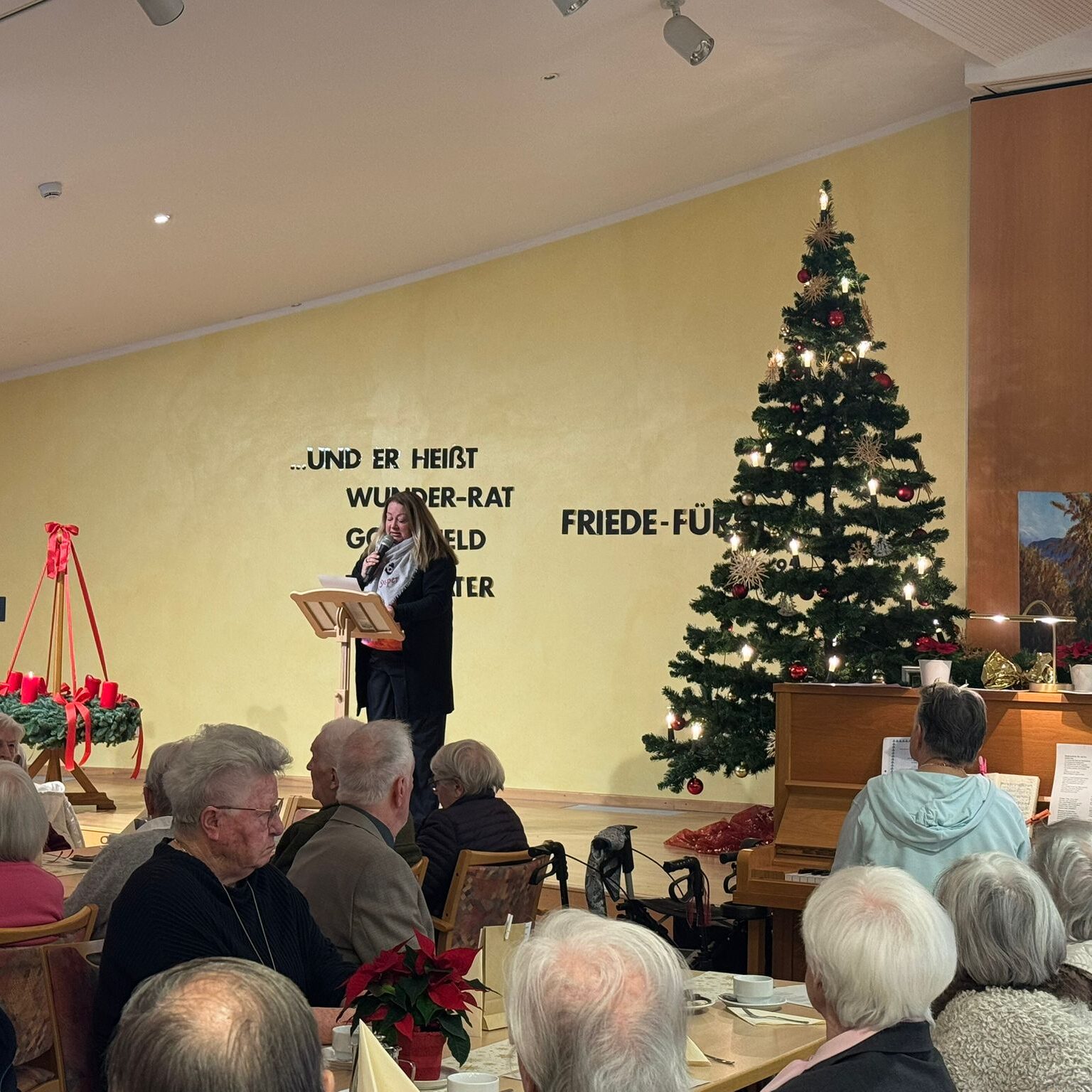 Wüstener Weihnachtsfeier für Senior*innen ab 70 🎄 1