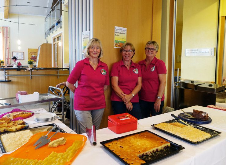 Selbstgebackener Kuchen beim Erntefest 2019